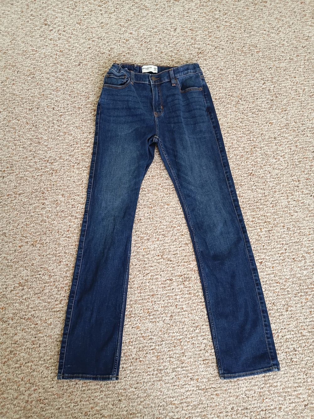abercrombie kids Blue Denim  Straight Leg Jeans Size 15/16